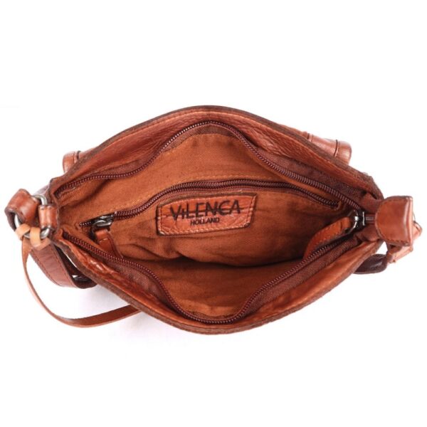 Genuine Leather Crossbody Sling Bag for Women, Purse for Women Trendy Casual Office Bag with Adjustable Strap