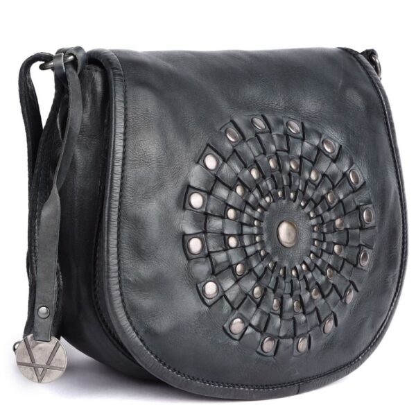 Genuine Leather Crossbody Sling Bag for Women, Purse for Women Trendy Casual Office Bag with Adjustable Strap