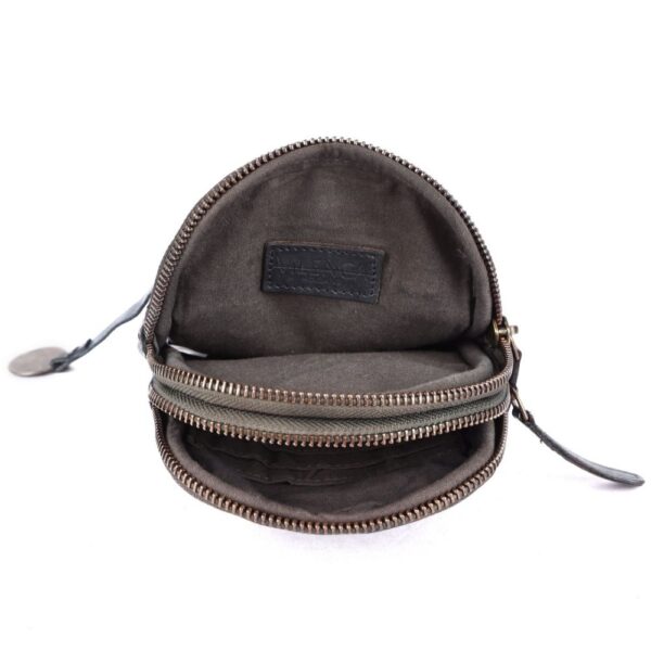 Genuine Leather Small Leather Crossbody Bags For Women Cell Phone Purse With Adjustable & Detachable Strap