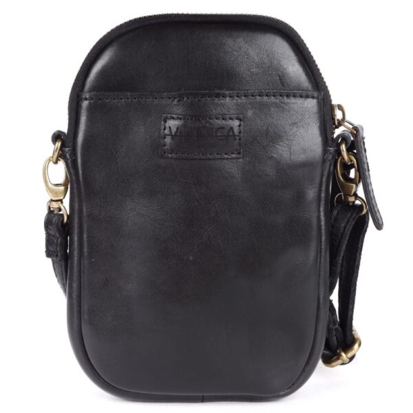 Genuine Leather Small Leather Crossbody Bags For Women Cell Phone Purse With Adjustable & Detachable Strap
