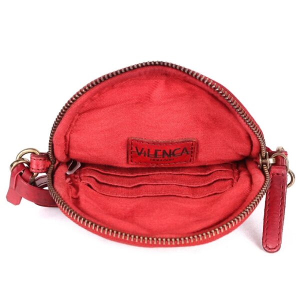 Genuine Leather Small Leather Crossbody Bags For Women Cell Phone Purse With Adjustable & Detachable Strap
