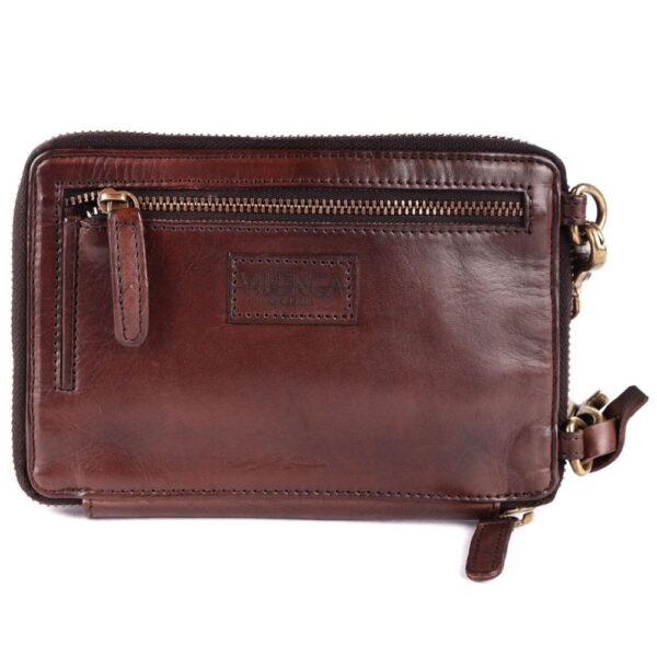 Genuine Leather Small Leather Crossbody Bags For Women Cell Phone Purse, Trendy Casual Detachable Strap
