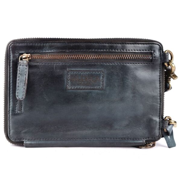 Genuine Leather Small Leather Crossbody Bags For Women Cell Phone Purse, Trendy Casual Detachable Strap