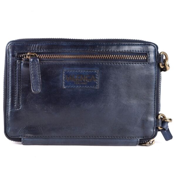 Genuine Leather Small Leather Crossbody Bags For Women Cell Phone Purse, Trendy Casual Detachable Strap