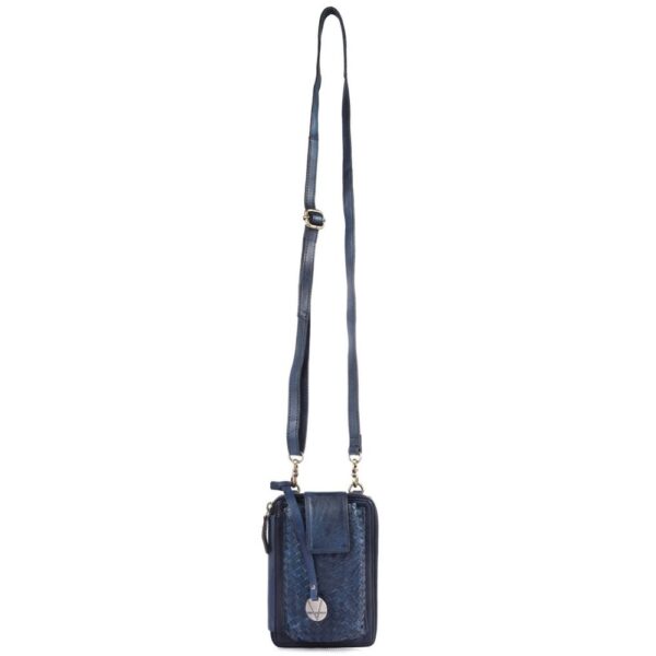 Genuine Leather Small Leather Crossbody Bags For Women Cell Phone Purse, Trendy Casual Detachable Strap