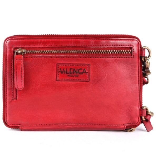 Genuine Leather Small Leather Crossbody Bags For Women Cell Phone Purse, Trendy Casual Detachable Strap