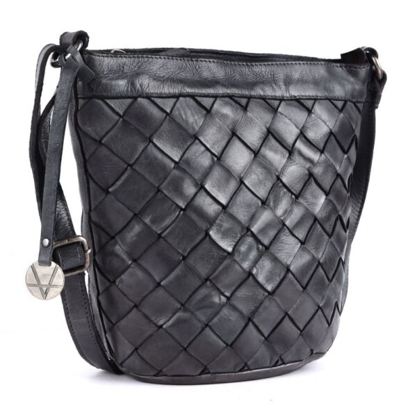 Genuine Leather Crossbody Sling Bag for Women - Trendy Casual Office Bag with Adjustable Strap