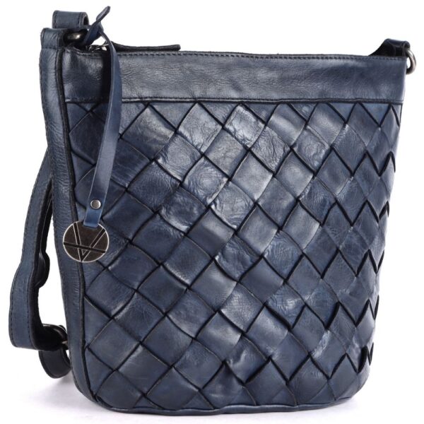 Genuine Leather Crossbody Sling Bag for Women - Trendy Casual Office Bag with Adjustable Strap