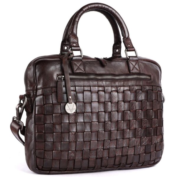 Genuine Leather Laptop Bag For Men 15 Inch, Messenger Bag For Women